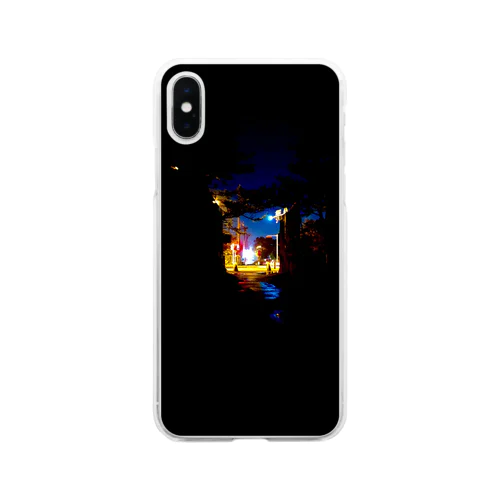 夜景のスマホケース Soft Clear Smartphone Case