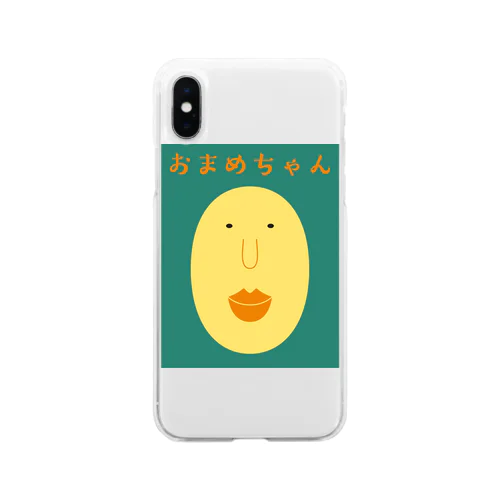 おまめちゃん Soft Clear Smartphone Case