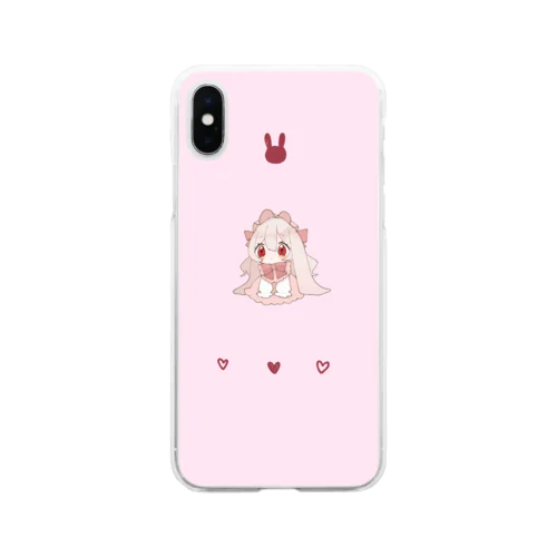 赤ちゃんロップイヤー Soft Clear Smartphone Case