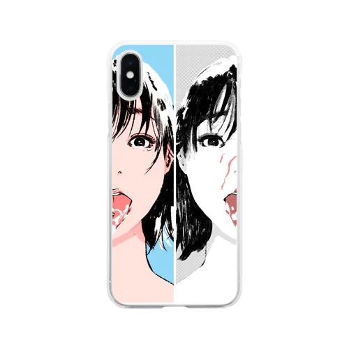 ハイタイド Soft Clear Smartphone Case