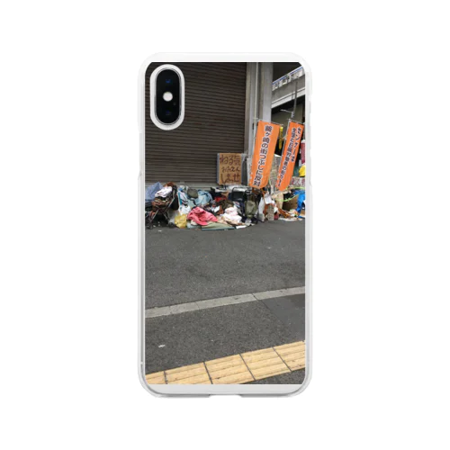 のぼり旗 Soft Clear Smartphone Case