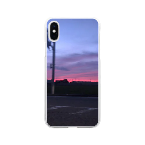 sunset Soft Clear Smartphone Case