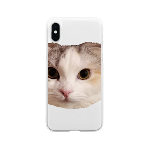 猫＊める Soft Clear Smartphone Case