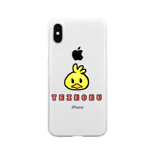 テイコク！のとりちゃん Soft Clear Smartphone Case