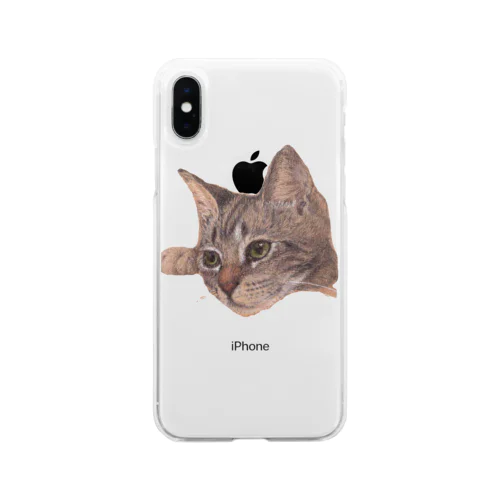 仔猫のくらら Soft Clear Smartphone Case