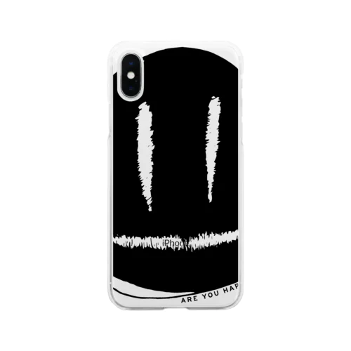 DARK SMILE  Soft Clear Smartphone Case