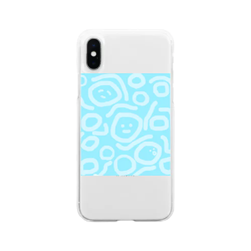 涼しいね Soft Clear Smartphone Case