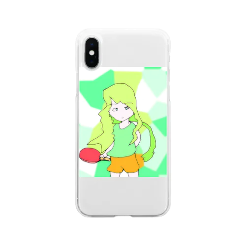 ナウ・ガール５６ Soft Clear Smartphone Case