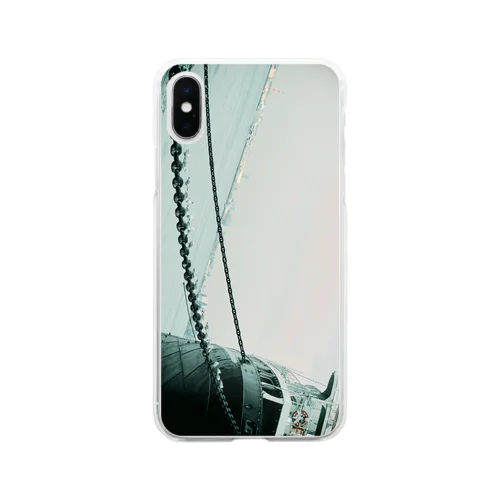 Yokohama Port Pigeon Soft Clear Smartphone Case