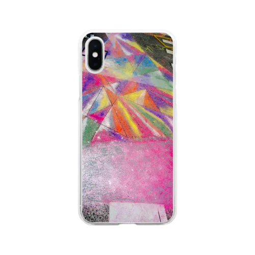 Tokyo  Colorful Road Soft Clear Smartphone Case