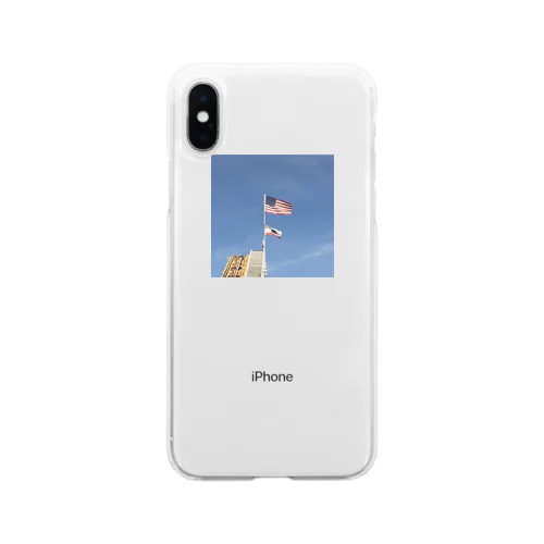 This is America  Soft Clear Smartphone Case