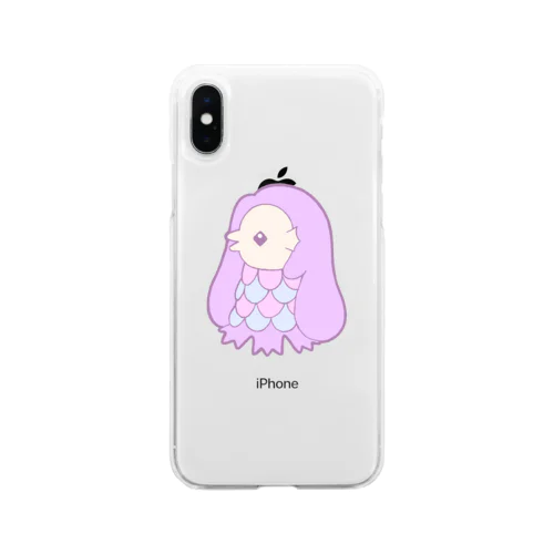 ゆめかわアマビエ Soft Clear Smartphone Case