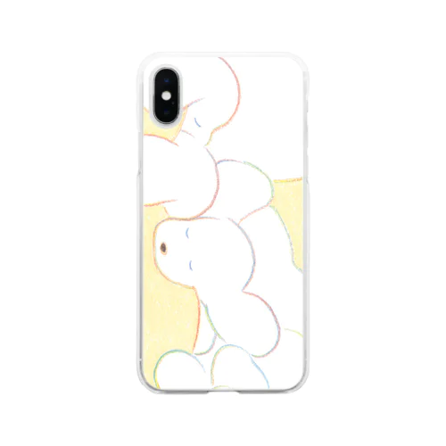 いぬのグッズ Soft Clear Smartphone Case