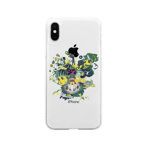 Grow your Imagination Soft Clear Smartphone Case