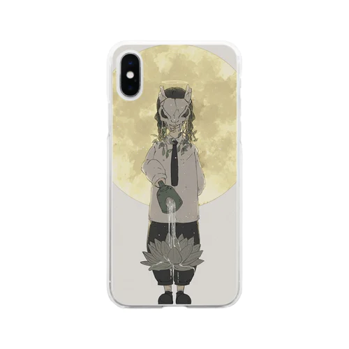 睡蓮 Soft Clear Smartphone Case