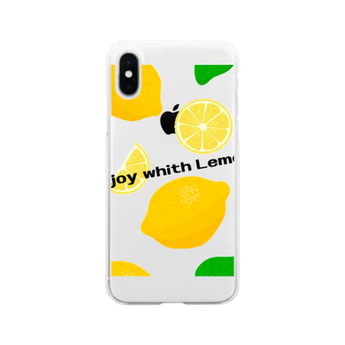 enjoy whith Lemon Soft Clear Smartphone Case
