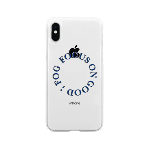 FOG （ロゴ） Soft Clear Smartphone Case