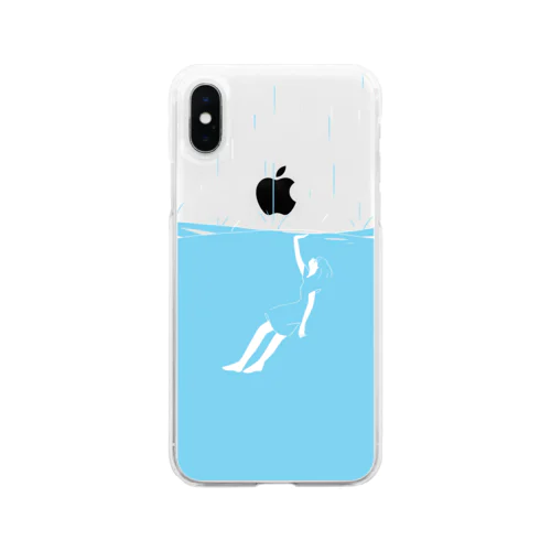 水面下 Soft Clear Smartphone Case