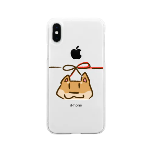 祝！（しば） Soft Clear Smartphone Case