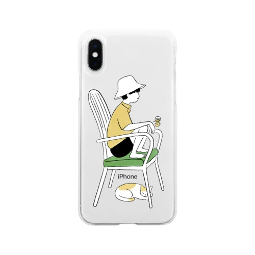 昼をふかやして(原案) Soft Clear Smartphone Case