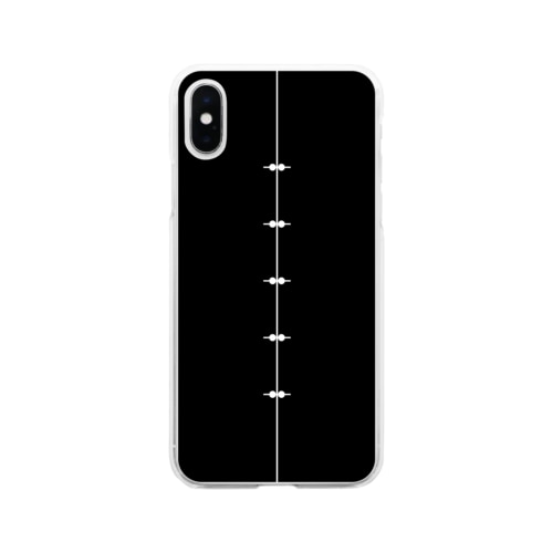 China line Soft Clear Smartphone Case