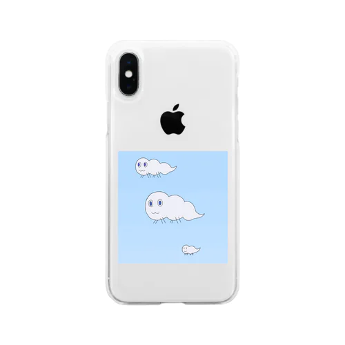 くもさん Soft Clear Smartphone Case