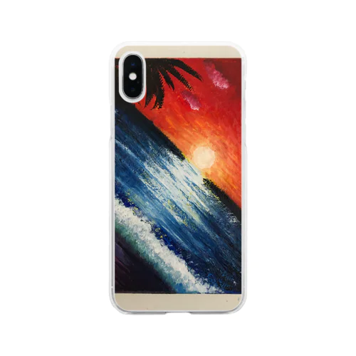 sunset Soft Clear Smartphone Case