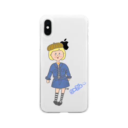 smile★ガール！エマ。 Soft Clear Smartphone Case