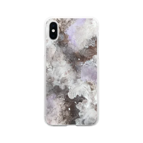 【FUWA】 Soft Clear Smartphone Case