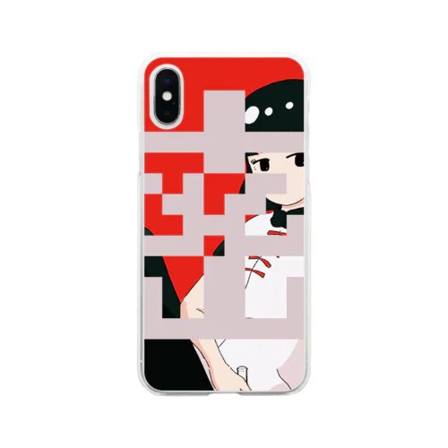 密です Soft Clear Smartphone Case