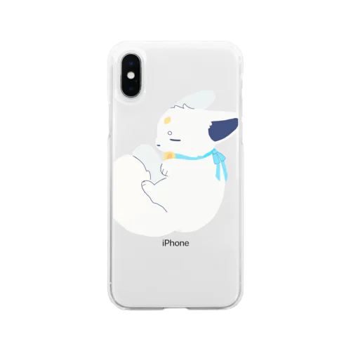 むさぴ Soft Clear Smartphone Case