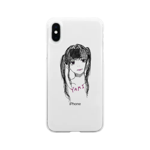 病み子 Soft Clear Smartphone Case