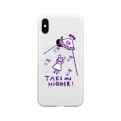 TAKE ME HIGHER! Soft Clear Smartphone Case