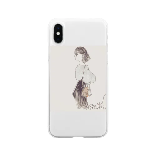 梅雨女子 Soft Clear Smartphone Case