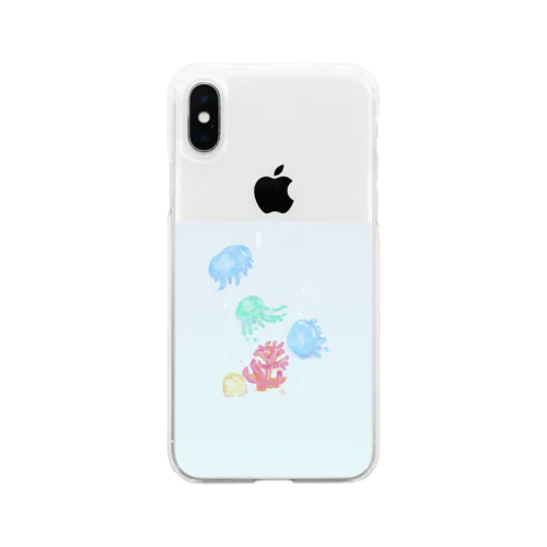 Jellyfish Soft Clear Smartphone Case