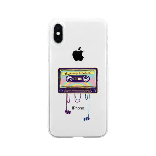 Emotionally Devastated Soft Clear Smartphone Case