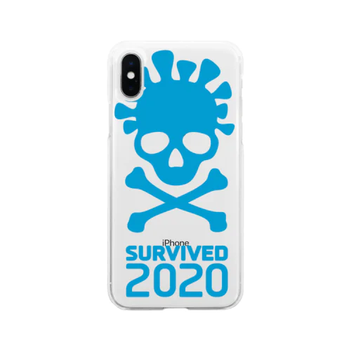 Survived 2020 (Blue) ソフトクリアスマホケース