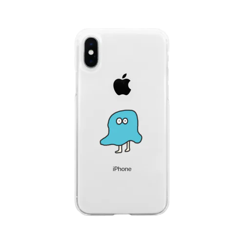 おばけちゃん Soft Clear Smartphone Case