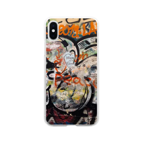 graffiti Soft Clear Smartphone Case