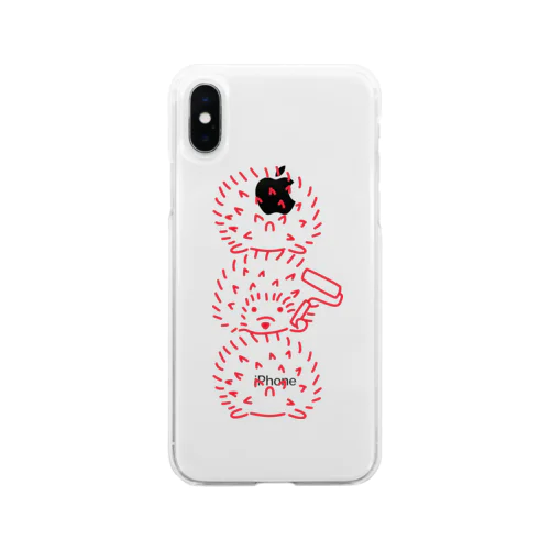 ころころねずみ Soft Clear Smartphone Case