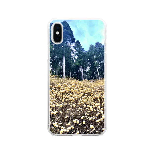 ミツマタ群生地はほんとにこの世の果てか？って思うくらい圧倒された Soft Clear Smartphone Case