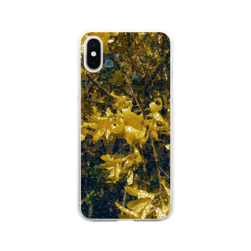 Virtual Nature（レンギョウ） Soft Clear Smartphone Case