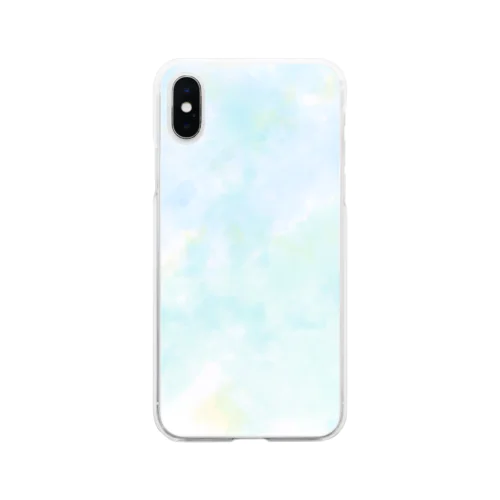 suisai pastel Soft Clear Smartphone Case