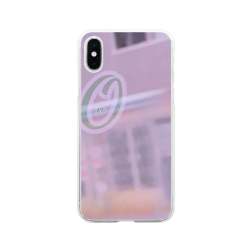 Onの街並み Soft Clear Smartphone Case