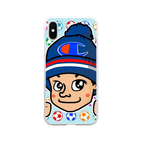 こんちゃん⑩ Soft Clear Smartphone Case