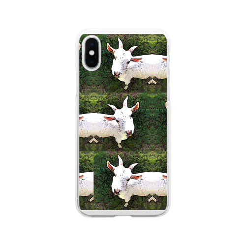 遊ぼ。山羊。and more... Soft Clear Smartphone Case