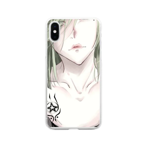 ギリギリのエモさ Soft Clear Smartphone Case