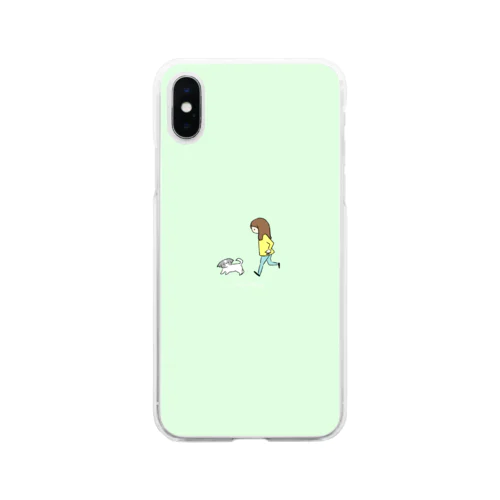 しとろんとむー Soft Clear Smartphone Case