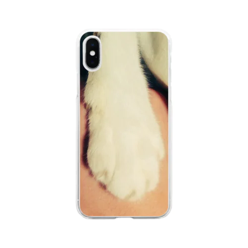 猫の手も借りたい。 Soft Clear Smartphone Case