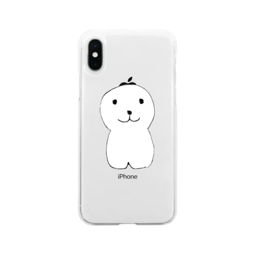 シロクマ子(チワワ) Soft Clear Smartphone Case